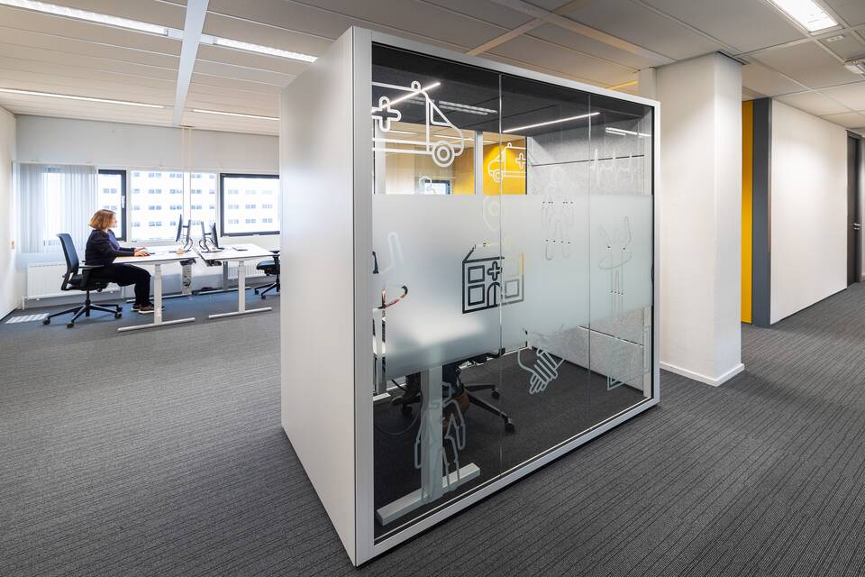 Gispen education project interior view of Rotterdam University of Applied Sciences CTH54