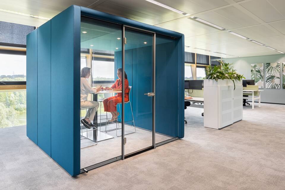 Ahrend office project interior view of NXP in Eindhoven SP24