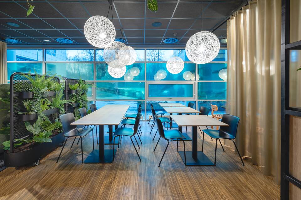 Gispen government project interior view of FMHaaglanden Beatrixpark in The Hague CTH04