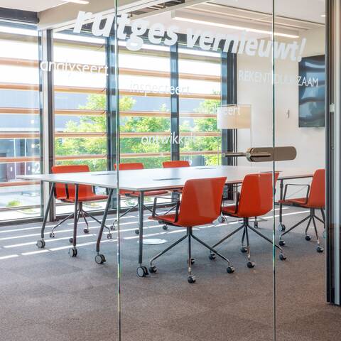 Gispen office project interior view of Rutges in De Meern 15A7610
