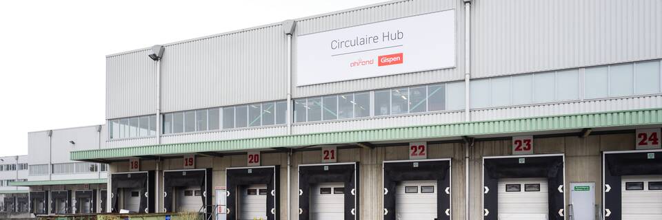 Gispen exterior view of Circulair Hub in Veghel SP34