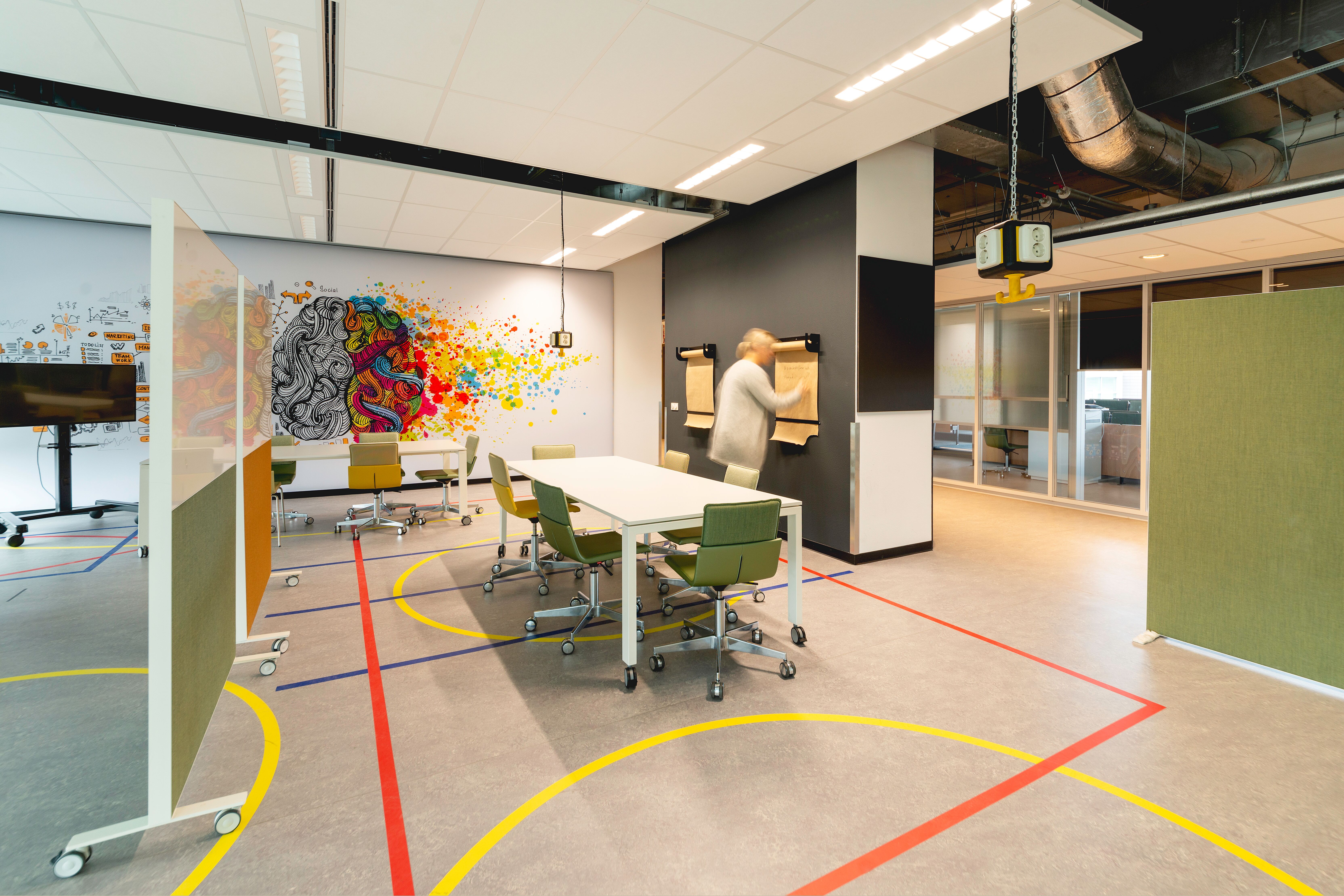 Gispen education project interior view of Fontys Nexus in Eindhoven CTH07