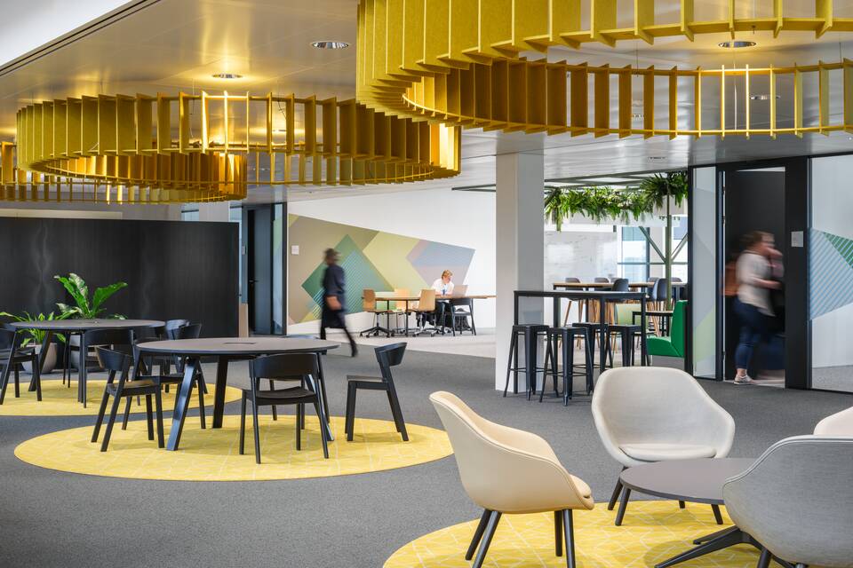 InHolland Royal Ahrend education project interior view of InHolland in Amsterdam SP10