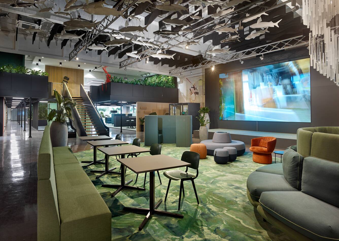 Royal Ahrend interior view of Inspiration Centre in Prague 30