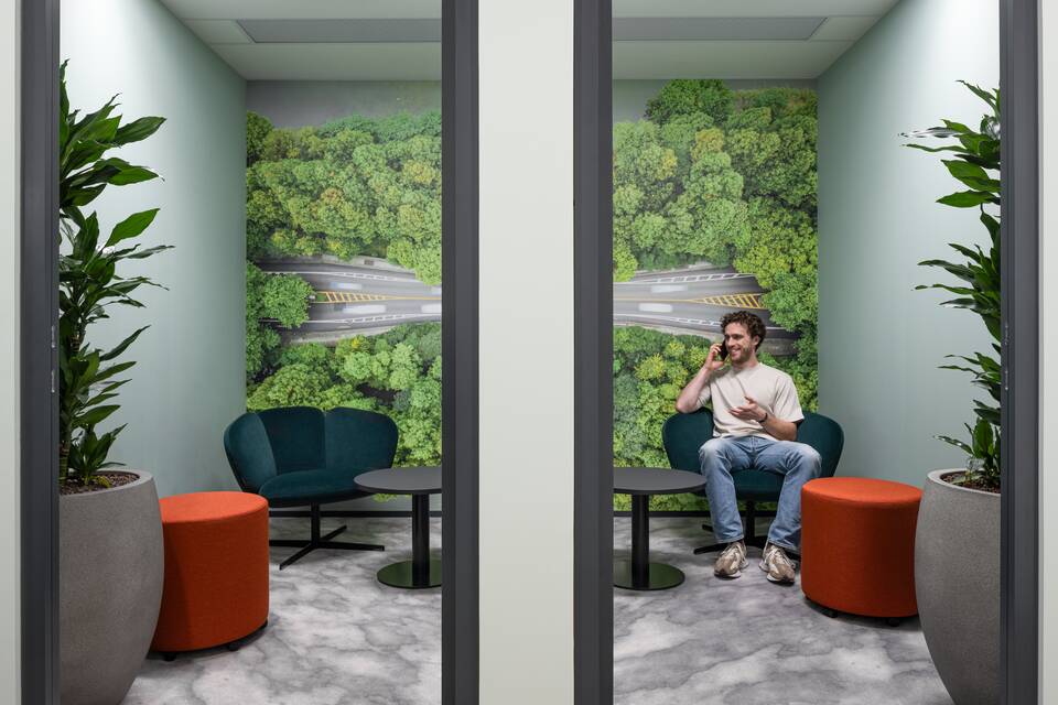 Royal Ahrend office project interior view of Kyndryl in Hoofddorp SP15