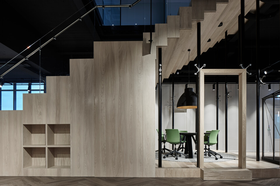 Royal Ahrend office project interior view of BDO in The Hague MR0112856