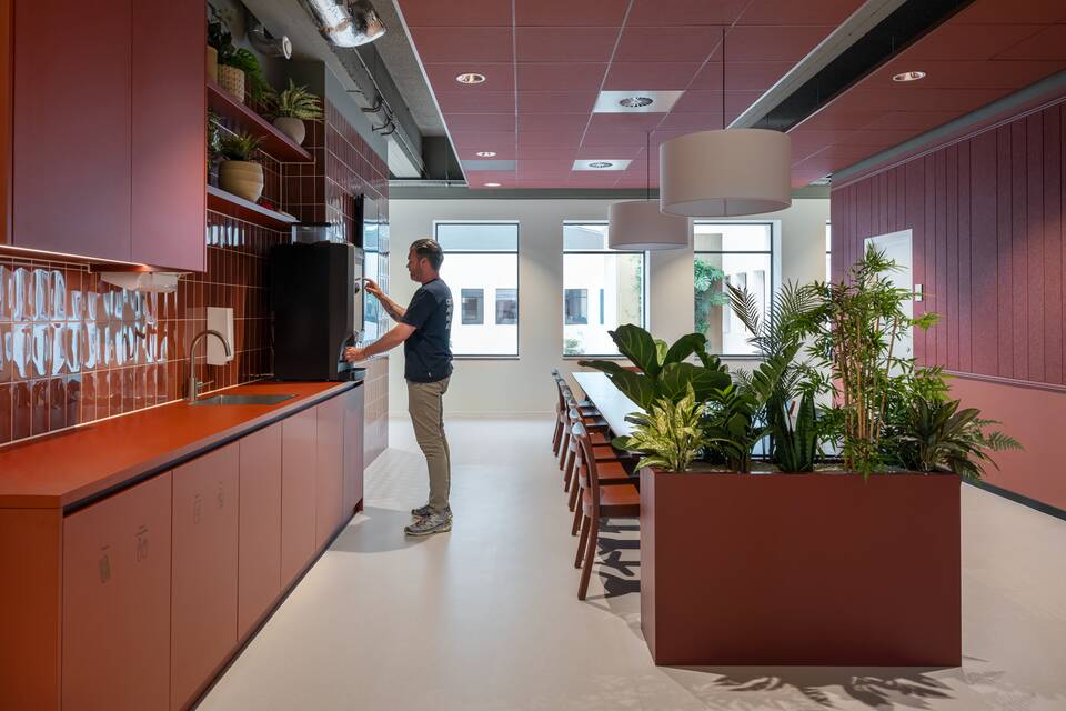 Royal Ahrend government project interior view of City House Rijswijk in Rijswijk SP15