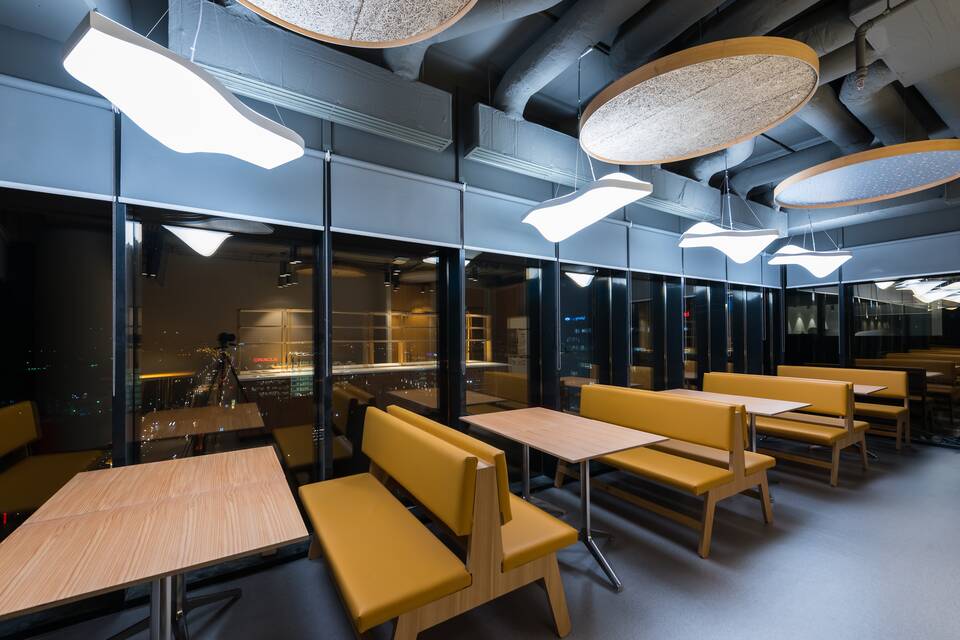 Royal Ahrend office project interior view of Microsoft in Bucharest LV043