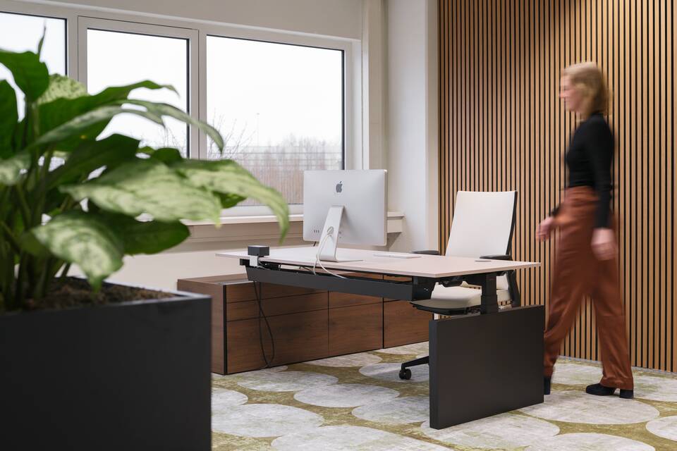 Royal Ahrend office project interior view of Headcount in Amsterdam SP10