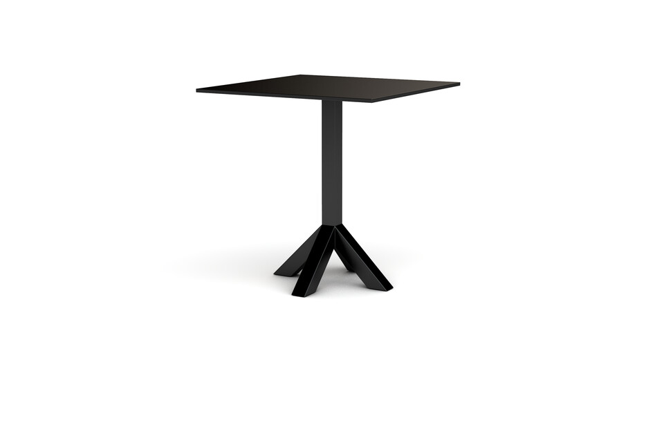 Gispen Dukdalf black high table 100x100 Square
