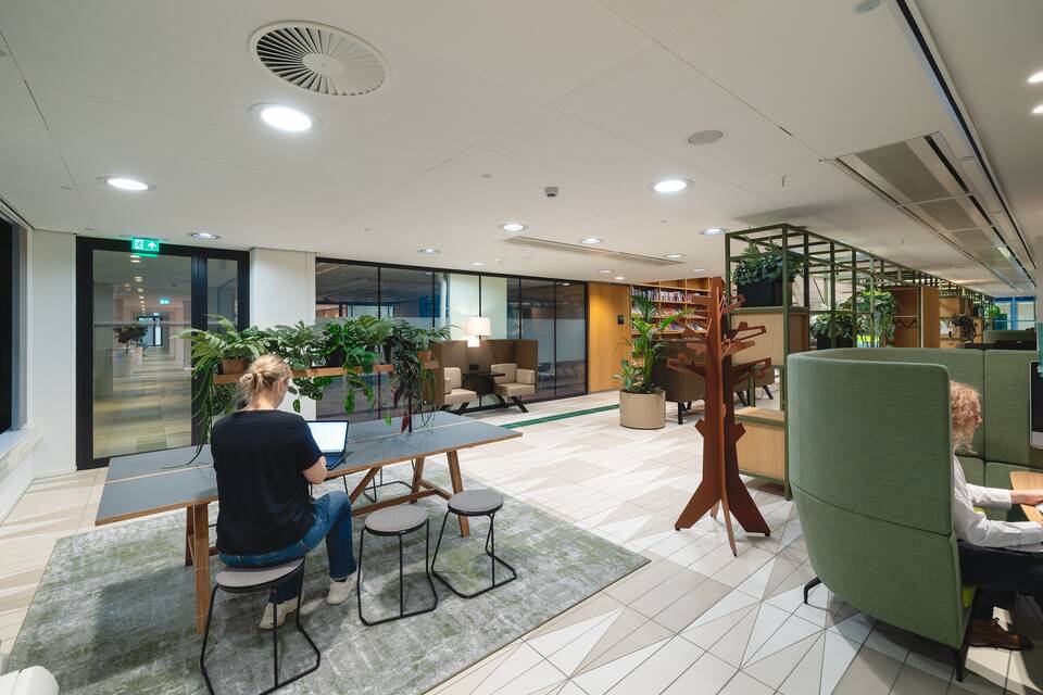 Gispen government project interior view of FMHaaglanden Resident in The Hague CTH04