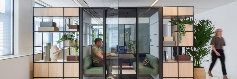 Royal Ahrend interior view of Inspiration Centre AIC in Amsterdam SP25