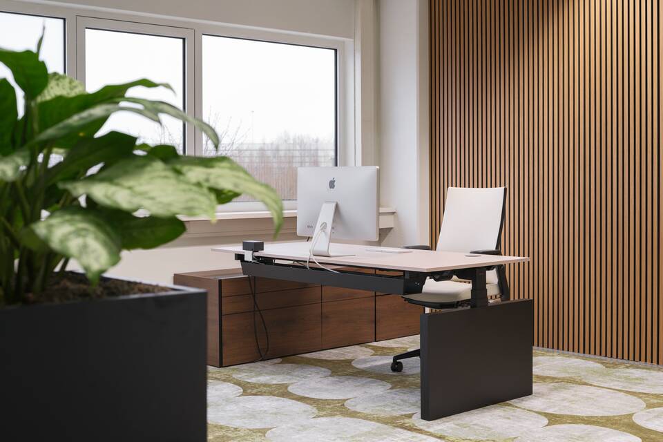 Royal Ahrend office project interior view of Headcount in Amsterdam SP09