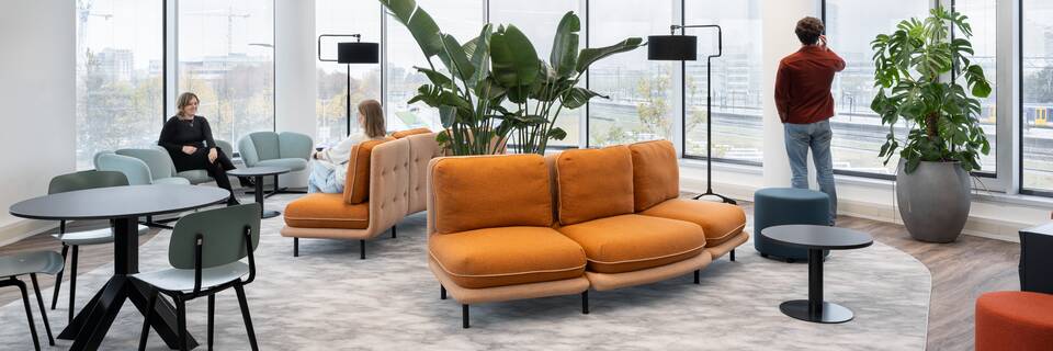 Royal Ahrend office project interior view of Kyndryl in Hoofddorp SP06