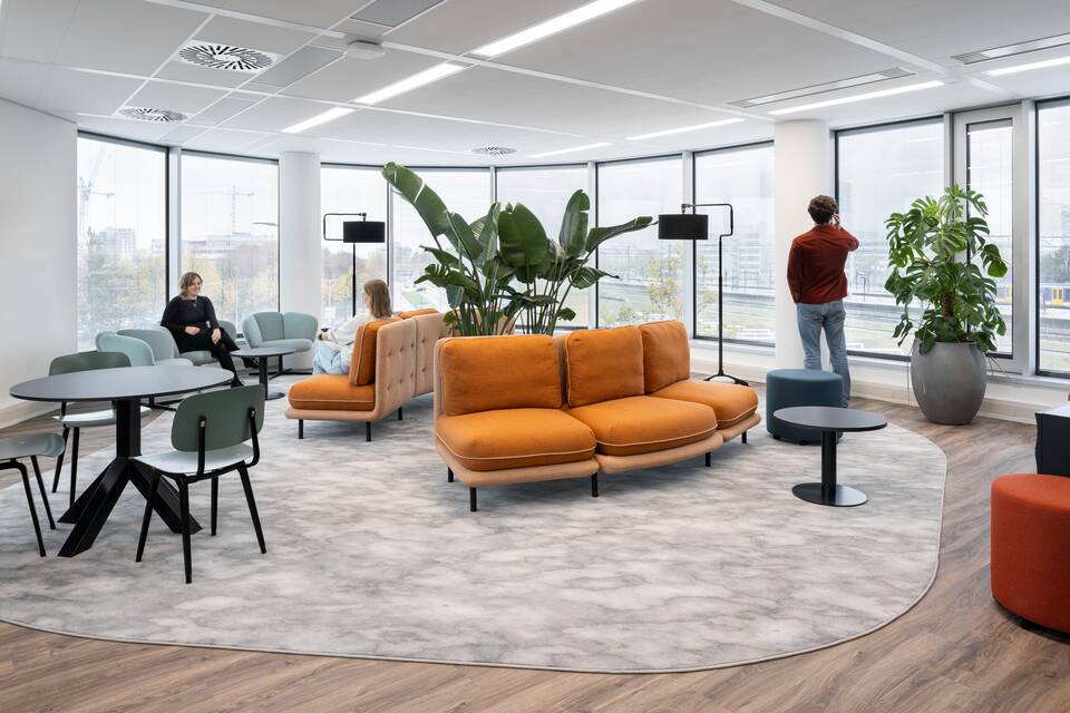Royal Ahrend office project interior view of Kyndryl in Hoofddorp SP06
