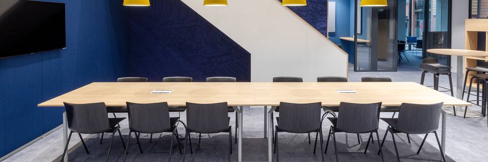 Gispen government project interior view of fedral Police in Hilversum LVDW8486