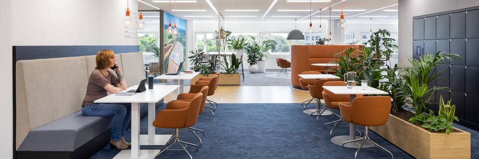 Ahrend office project interior view of Tennet in Arnhem SP06