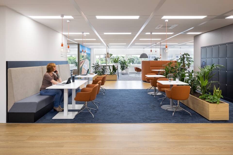 Ahrend office project interior view of Tennet in Arnhem SP06