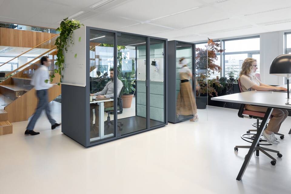 Royal Ahrend interior view of Inspiration Centre AIC in Amsterdam SP05A