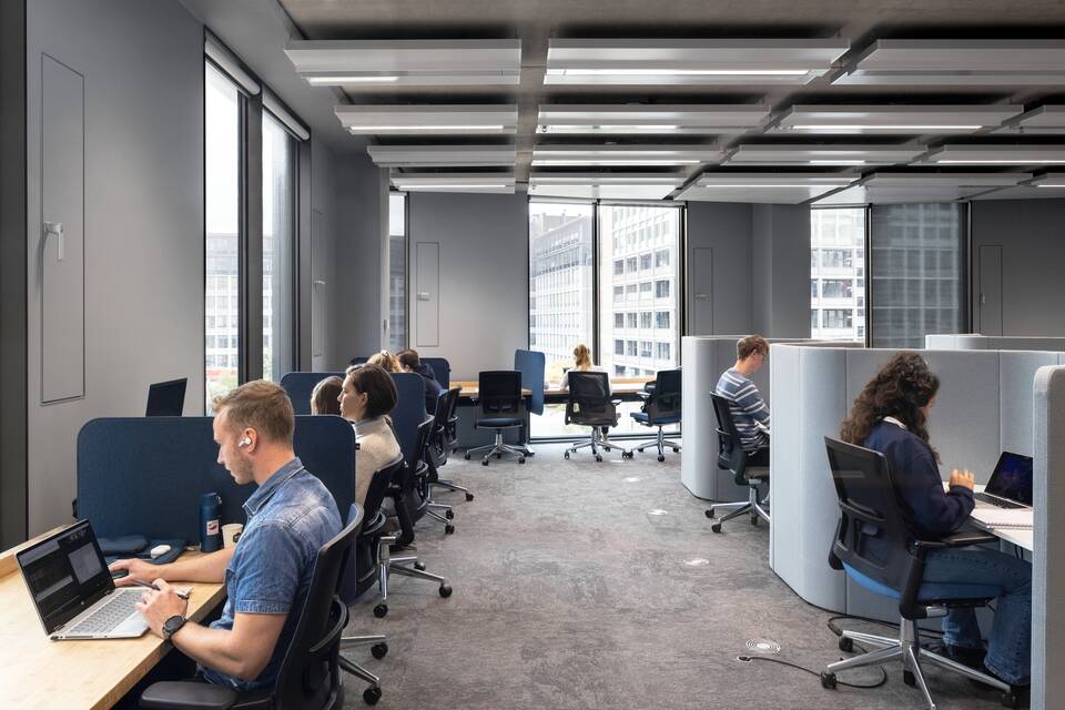 Ahrend education project interior view of Vrije Universtiteit Amsterdam in Amsterdam 03