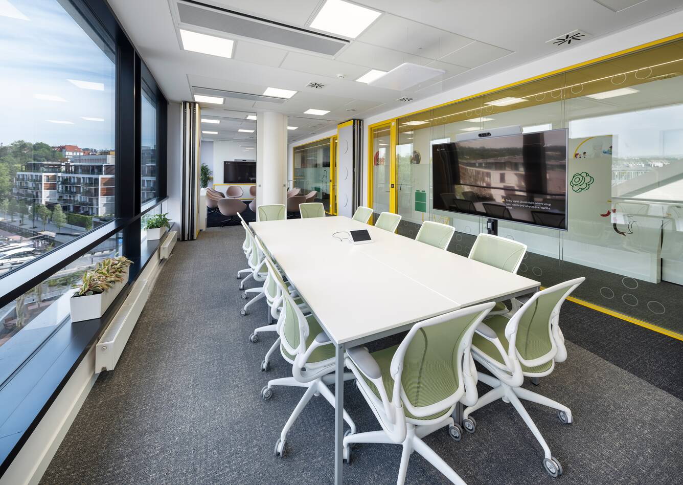 Royal Ahrend office project interior view of Lego in Prague AJ7858