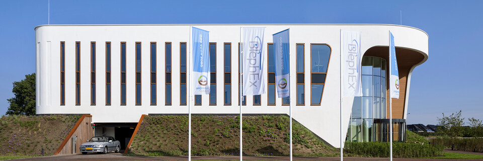 Royal Ahrend healthcare project exterior view of Oogcentrum Noordholland in Heerhugowaard SB200602