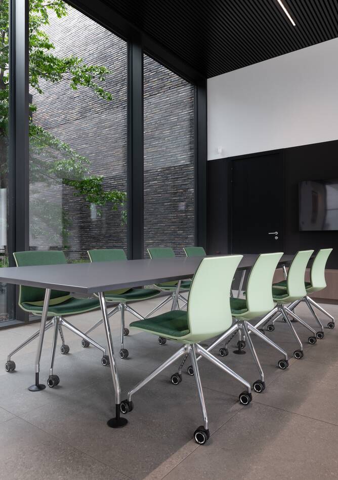 Ahrend office project interior view of Staalbeton in Rijkevorsel NV5801