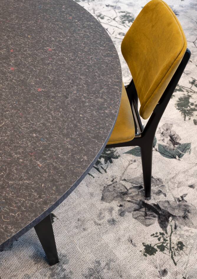 Royal Ahrend government project interior view of government meeting cafe in Amsterdam SP10