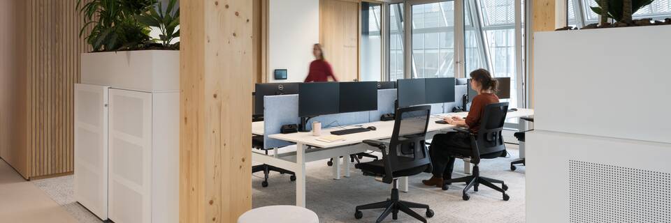 Royal Ahrend office project interior view of Arcadis in Amsterdam SP01