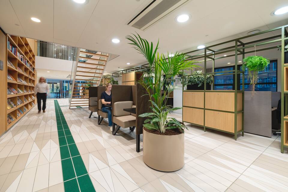 Gispen government project interior view of FMHaaglanden Resident in The Hague CTH05