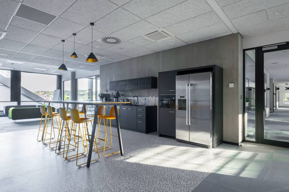 Royal Ahrend fit out project interior view of Productboard in Prague RA0842
