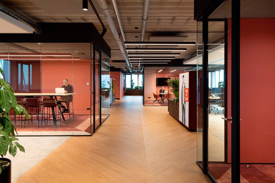 Royal Ahrend education project interior view of Nova College in Haarlem PT10
