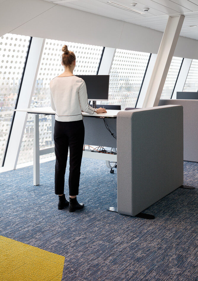 Royal Ahrend office project NMBS in Gent interior view SP13