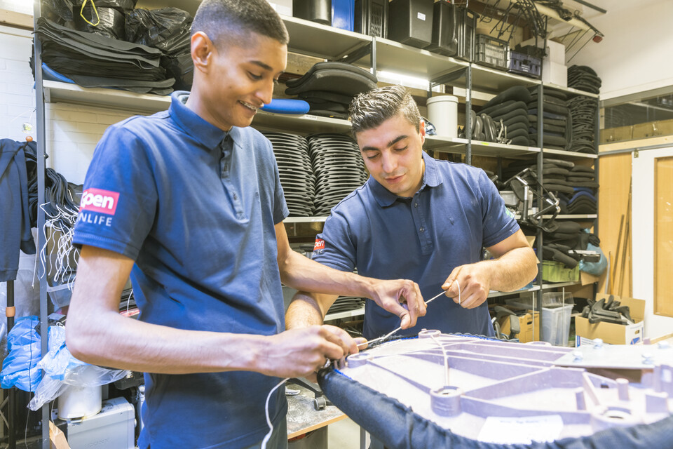 Gispen service refurbishment 00A6680