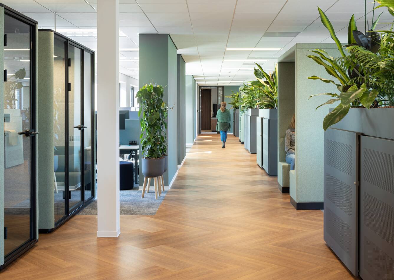 Ahrend healthcare project interior view of Het Parkhuis in Dordrecht SP10