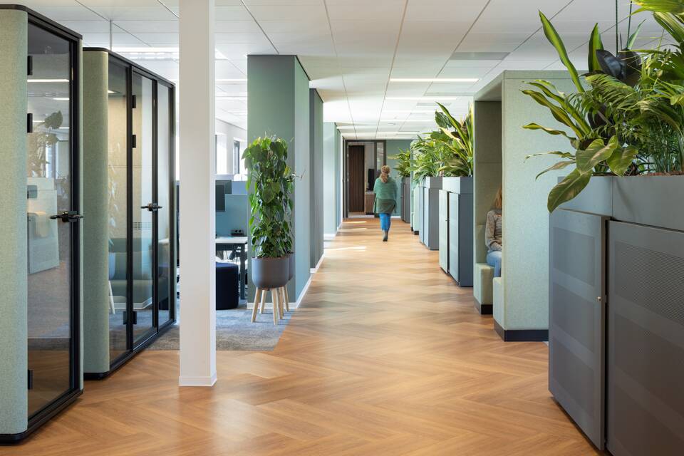 Ahrend healthcare project interior view of Het Parkhuis in Dordrecht SP10