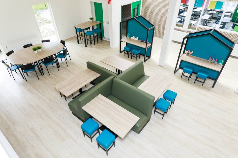 Gispen education project interior view of primary school SBO De Welle in Almelo KF0083
