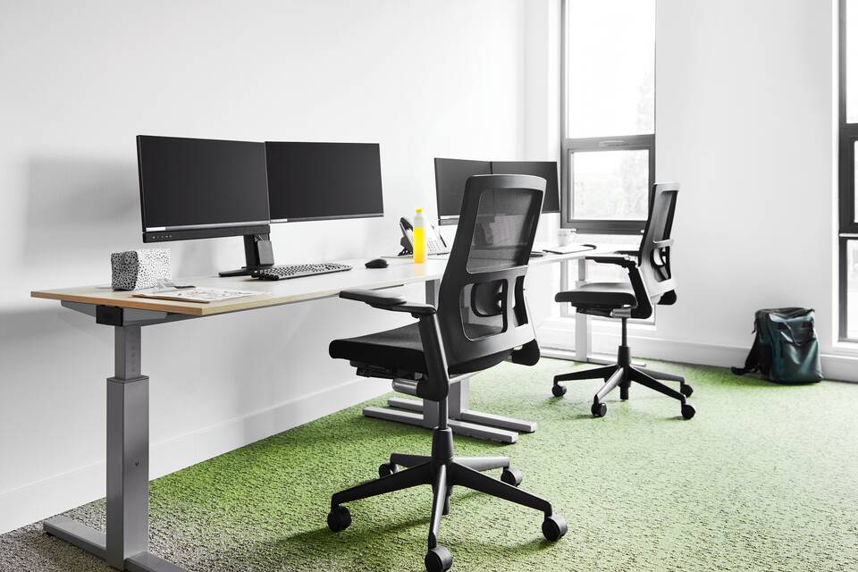 Gispen healthcare project interior view of Sanquin in Nijmegen DZK1185