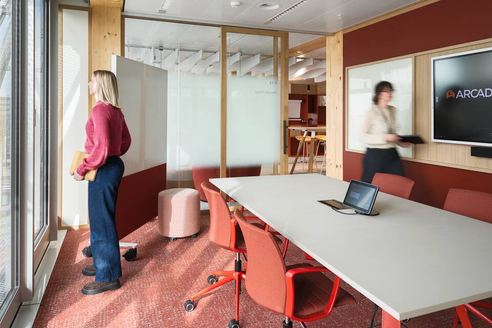 Royal Ahrend office project interior view of Arcadis in Amsterdam SP18