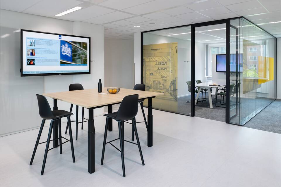 Ahrend government project interior view of government offices in Rotterdam SP03