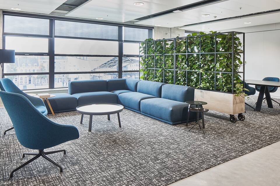 Ahrend office project interior view of BDO in Tilburg SW082