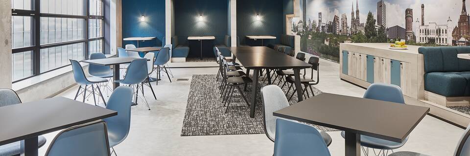 Ahrend office project interior view of BDO in Tilburg SW104