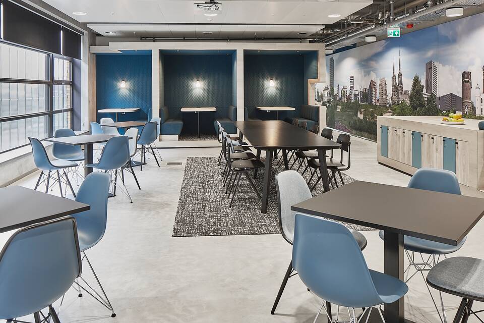 Ahrend office project interior view of BDO in Tilburg SW104