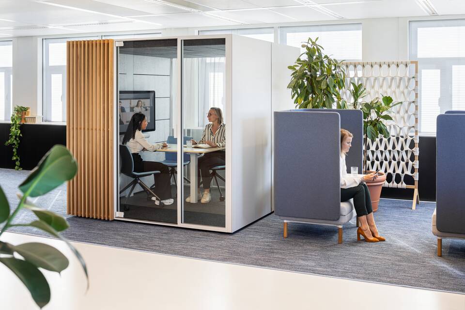 Royal Ahrend interior view of Inspiration Centre AIC in Amsterdam SP02