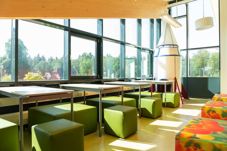 Gispen education project interior view of primary school De Woordhof in Hummelo CB2A4390