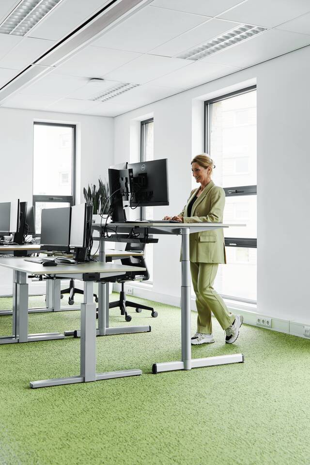 Gispen healthcare project interior view of Sanquin in Nijmegen DZK1155