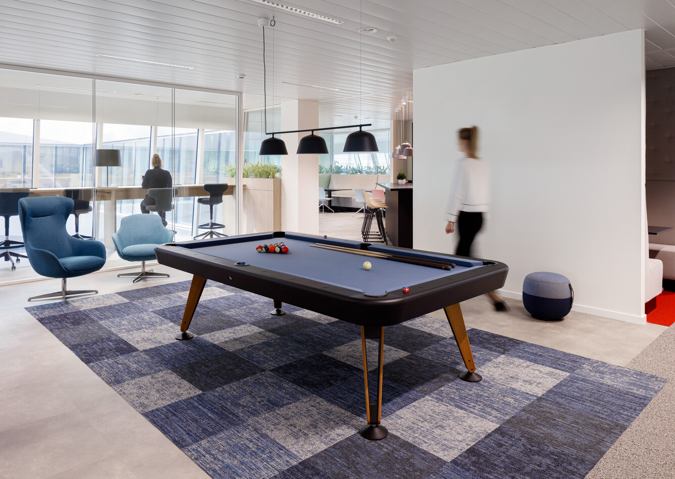 Royal Ahrend office project NMBS in Gent interior view SP5