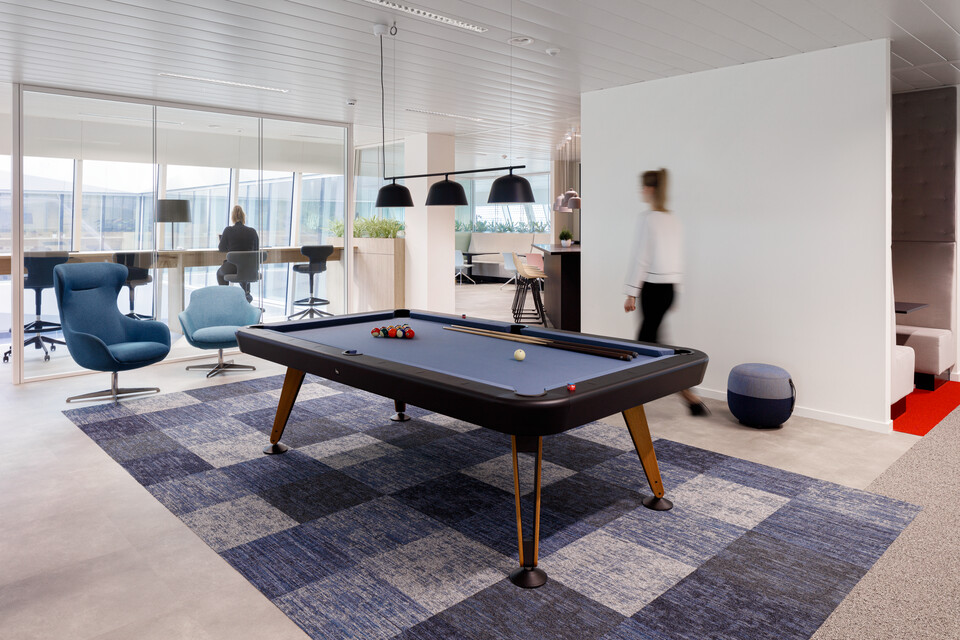 Royal Ahrend office project NMBS in Gent interior view SP5