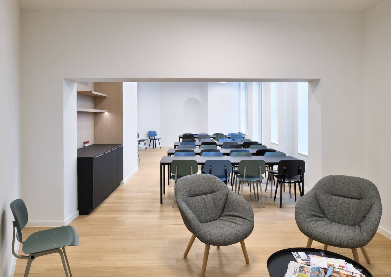Royal Ahrend Government project interior view of FWO in Brussels GDKDSC6283