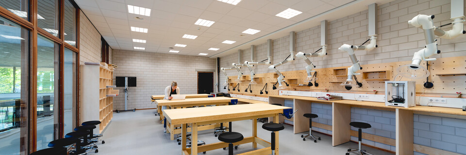 Gispen education project interior view of Fontys HICT in Eindhoven CTH04